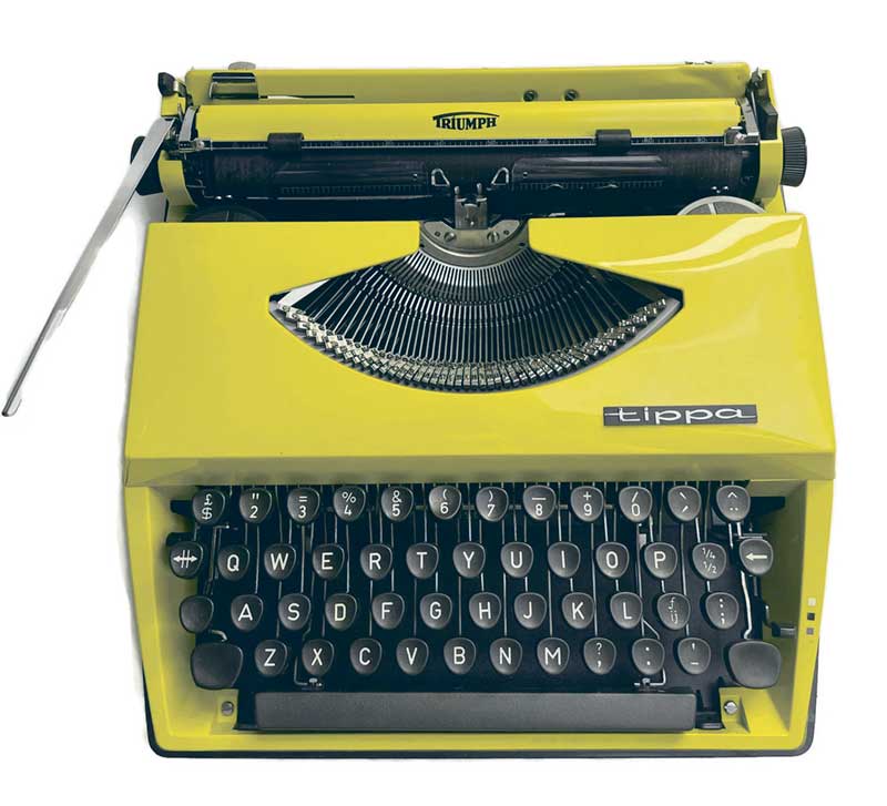 machine à écrire Tippa Adler