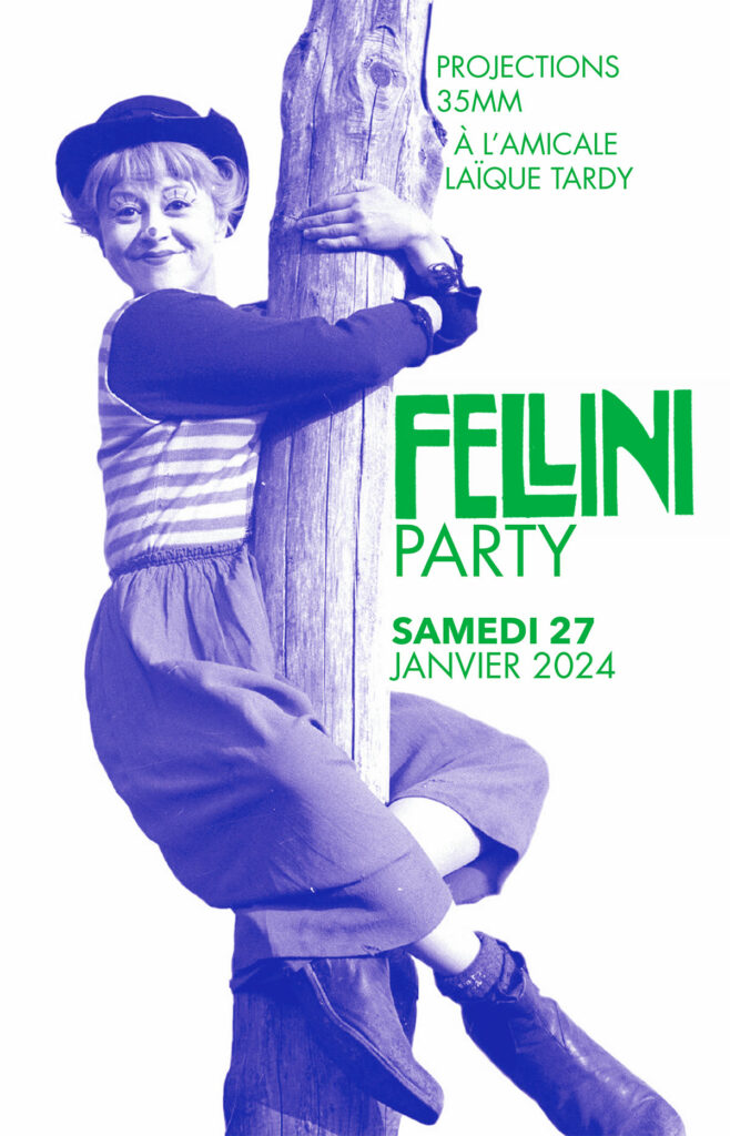 Fellini party • programme