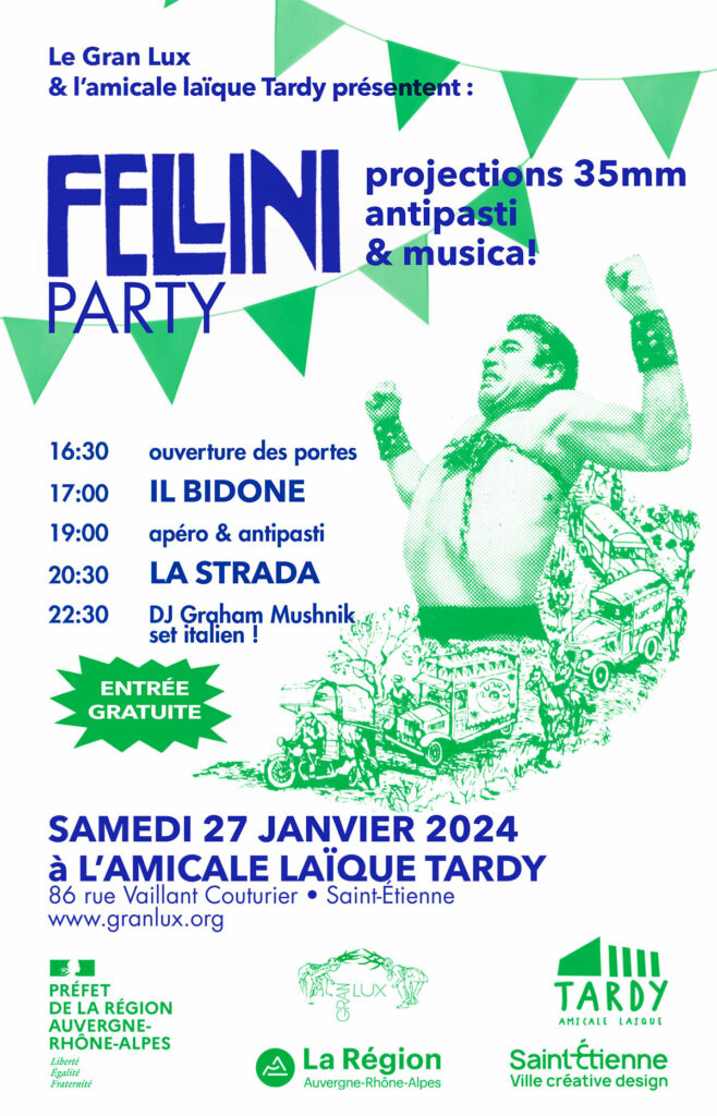 Fellini party • programme détaillé