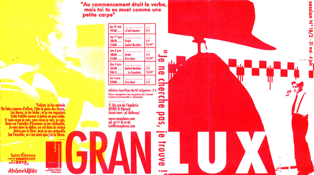 Gran Lux • Session de visionnage 18/2 01